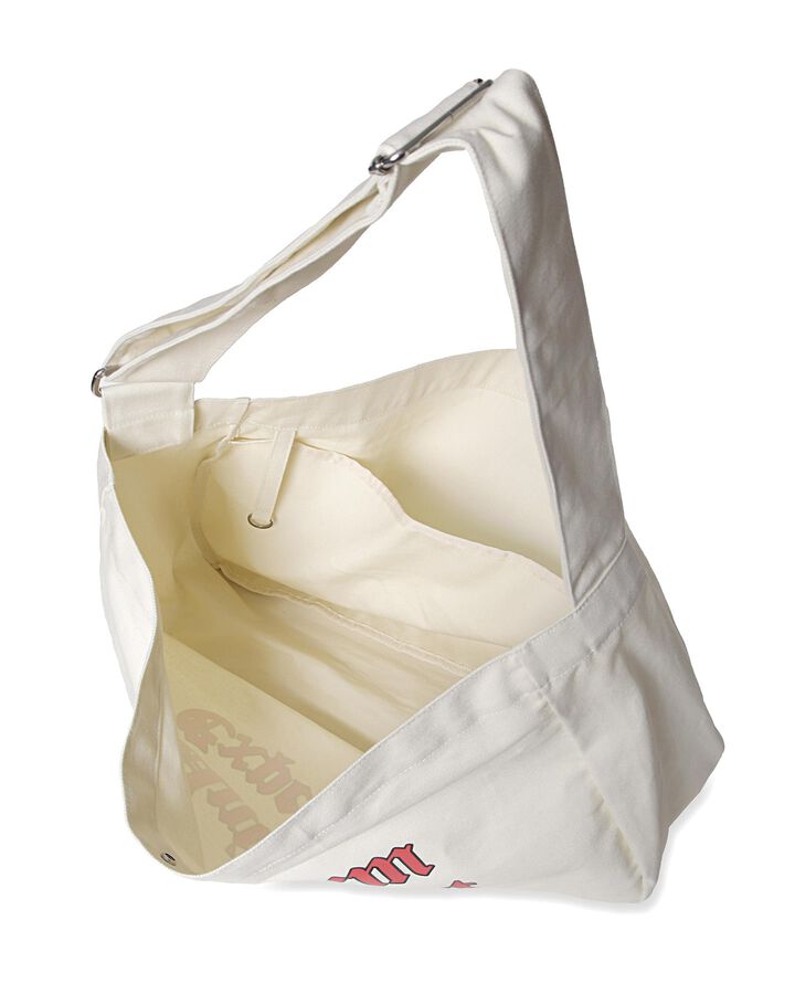 GOTHIC LOGO P.B. BAG,WHITE, medium image number 2