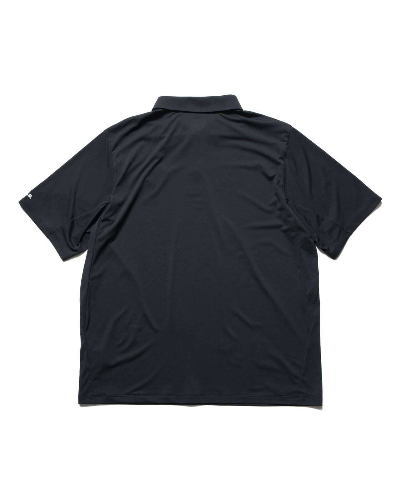 S/S TECH POLO,BLACK, large image number 1