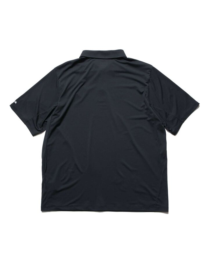 S/S TECH POLO,BLACK, medium image number 1