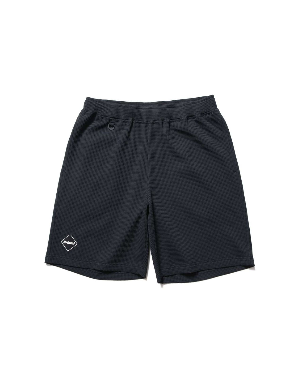 TECH WAFFLE LOUNGE SHORTS,BLACK, large image number 0
