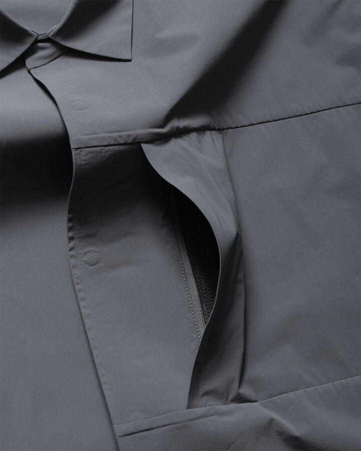 TECH TEAM SHIRT JACKET,GRAY, medium image number 3