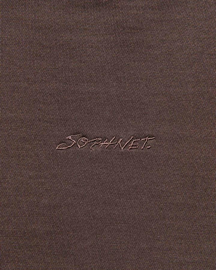 EMBROIDERY SWEATSHIRT,BROWN, medium image number 3