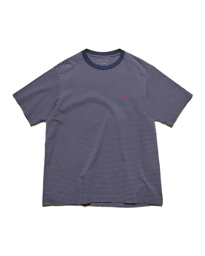 SCORPION BORDER WIDE TEE,NAVY, medium