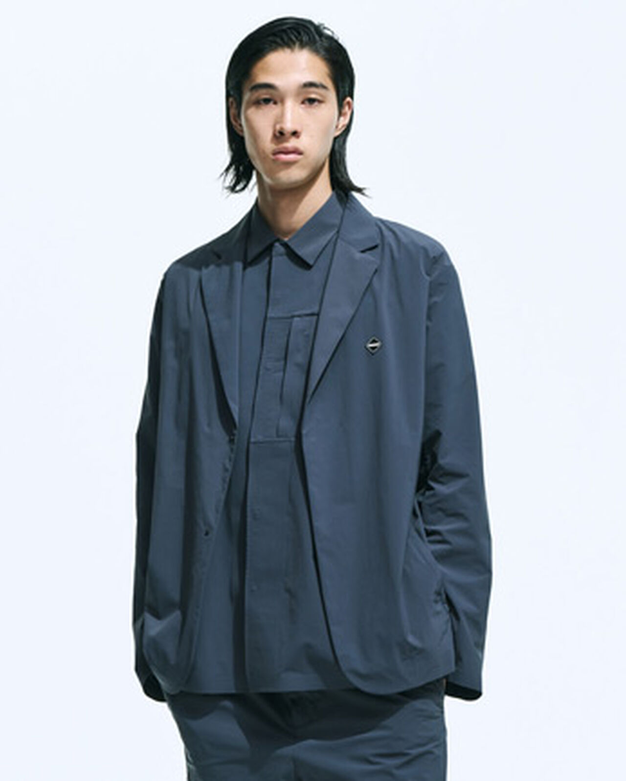 TECH TEAM SHIRT JACKET,GRAY, large image number 5