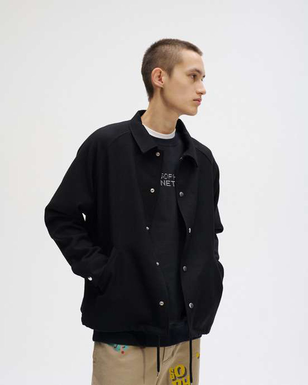 COACH JACKET,NAVY, large image number 5