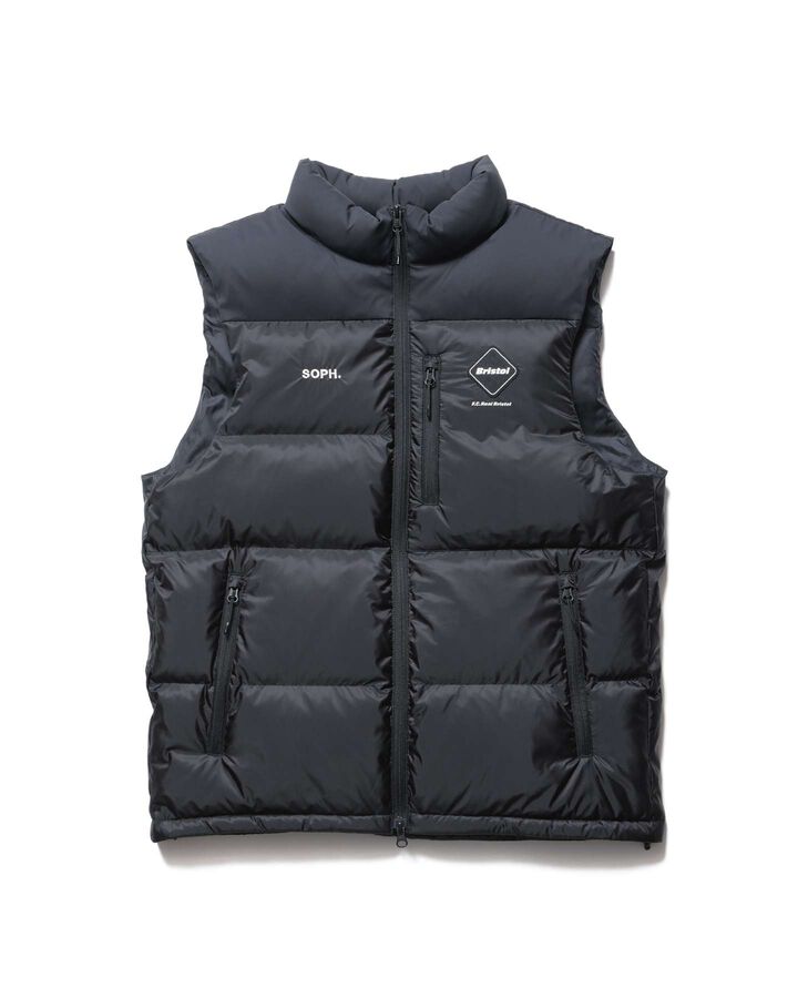 FIELD DOWN VEST,BLACK, medium
