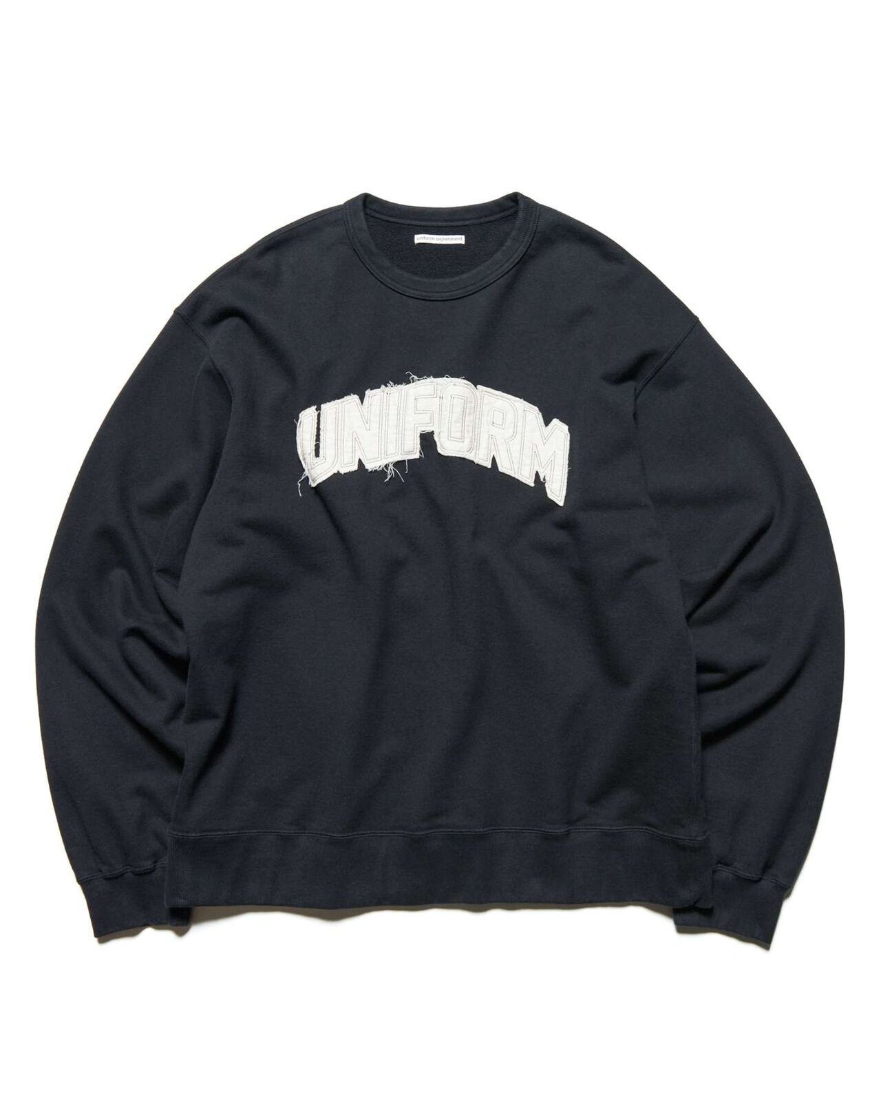 CUT-OUT LOGO SWEATSHIRT,BLACK, large image number 0