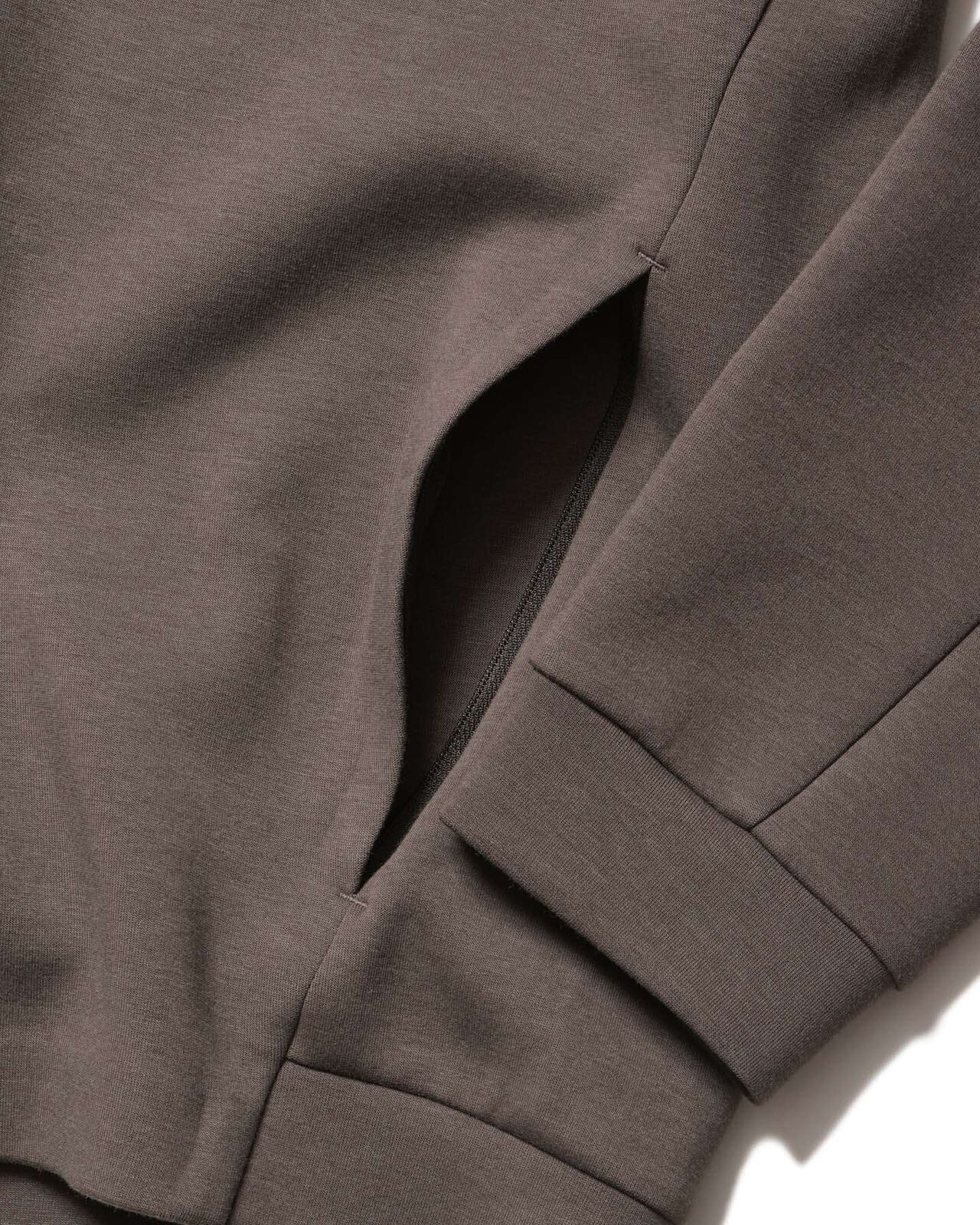 TECH SWEAT VENTILATION HOODIE,MOCHA, large image number 4