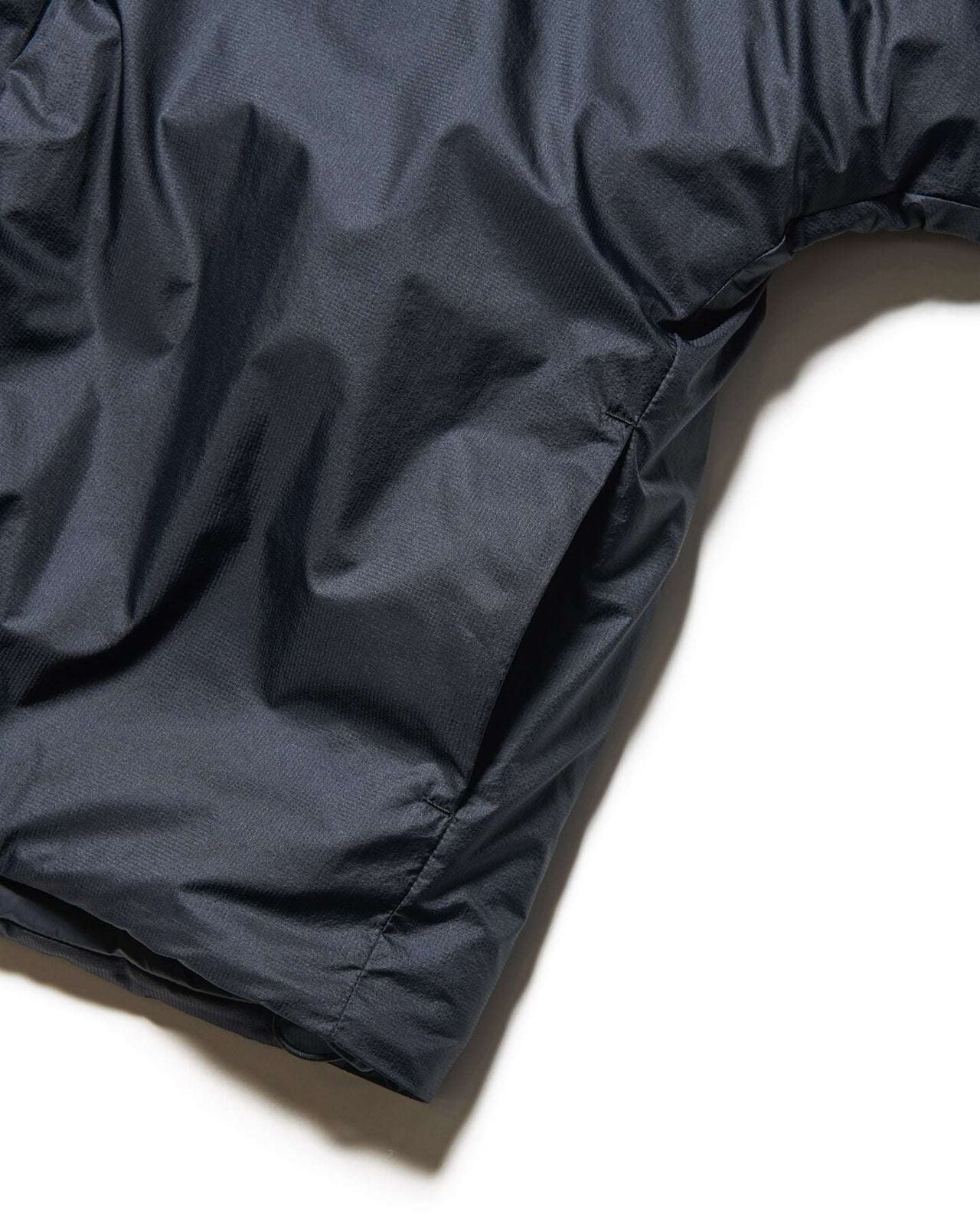 DOLMAN SLEEVE PADDED BLOUSON,BLACK, large image number 2