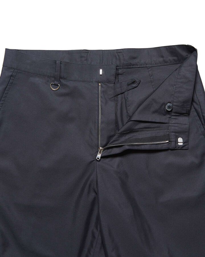 BROADCLOTH SLIM SLACKS,BLACK, medium image number 2