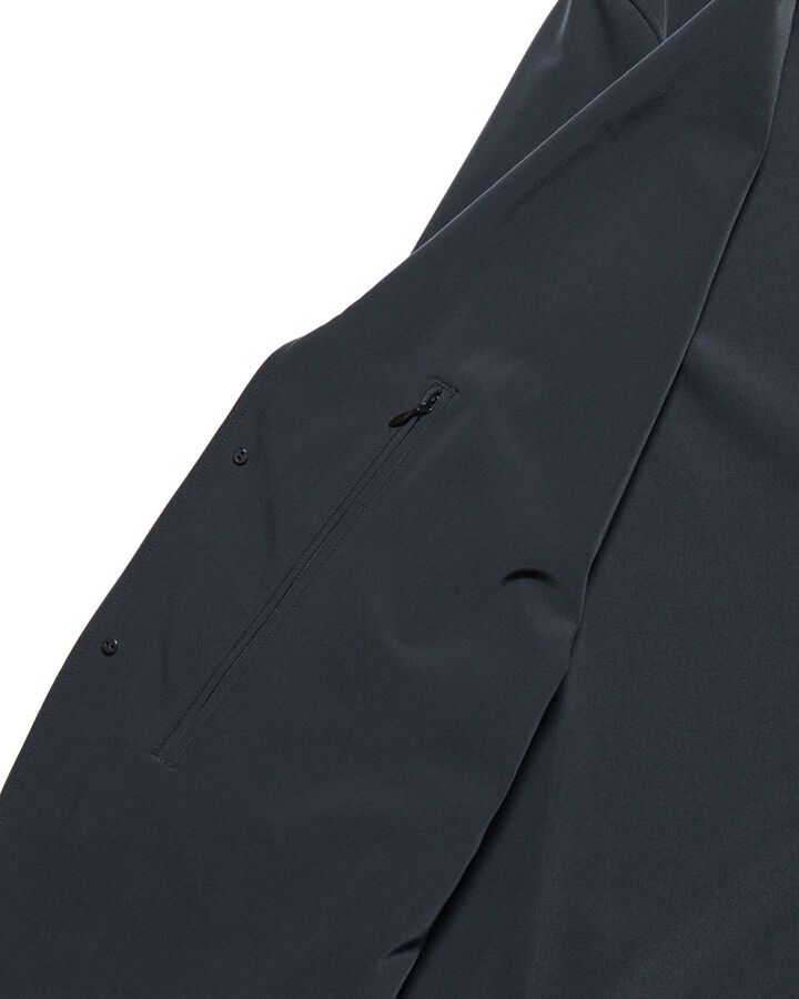 4WAY STRETCH PACKABLE 2BUTTON JACKET,BLACK, medium image number 4