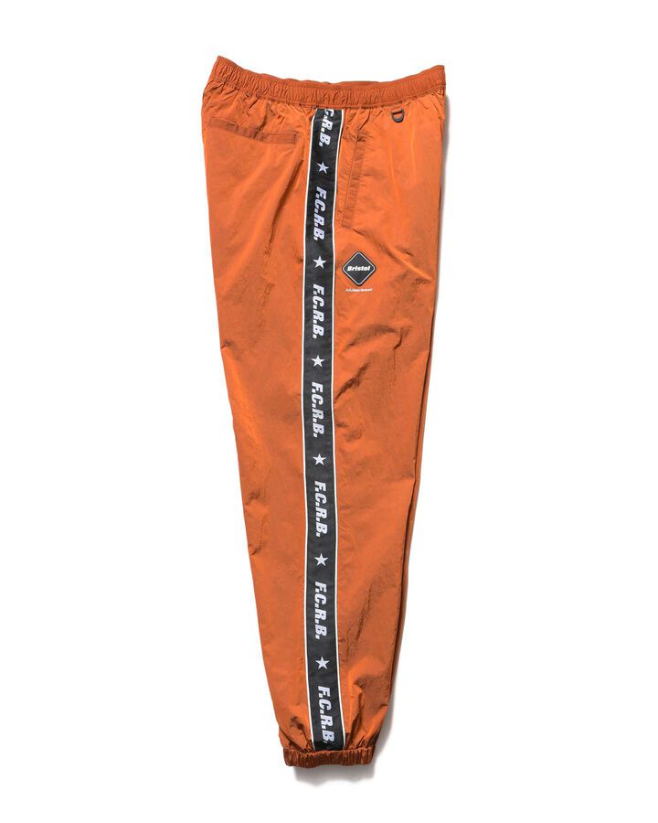 NYLON CHAMBRAY PRACTICE PANTS,ORANGE, medium image number 1