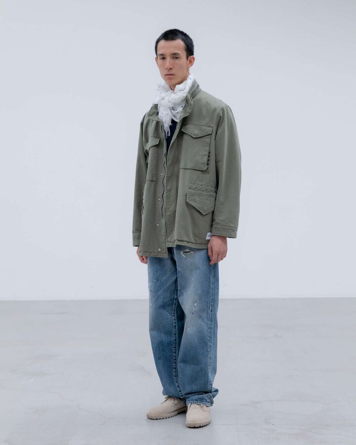 MILITARY FIELD BLOUSON,KHAKI, medium image number 9