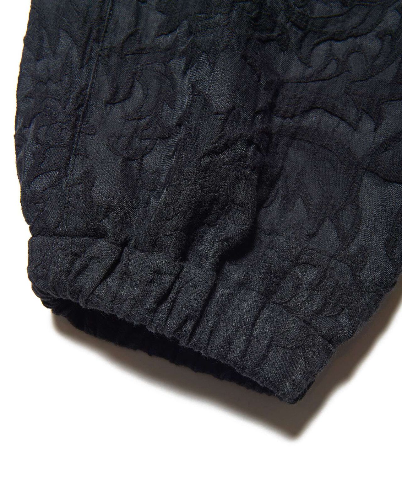 JACQUARD EASY PANTS,BLACK, large image number 4