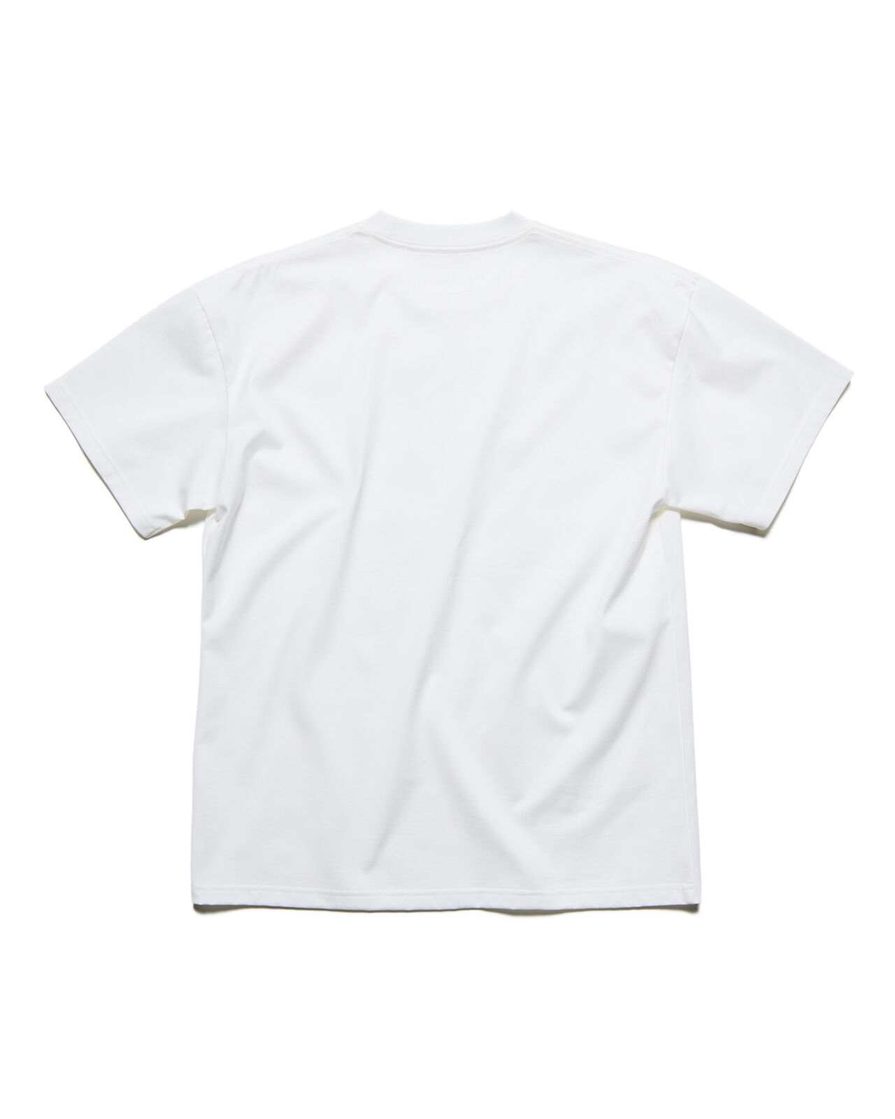 LUSTER COTTON ESSENTIAL TEE,WHITE, large image number 1
