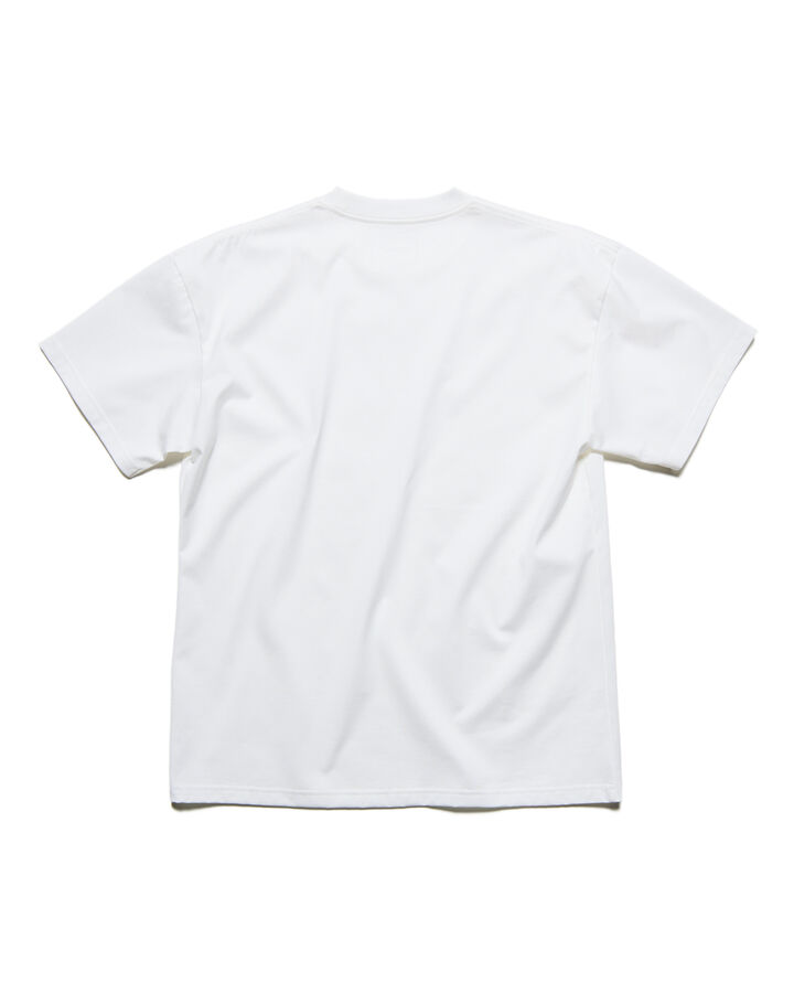 LUSTER COTTON ESSENTIAL TEE,WHITE, medium image number 1
