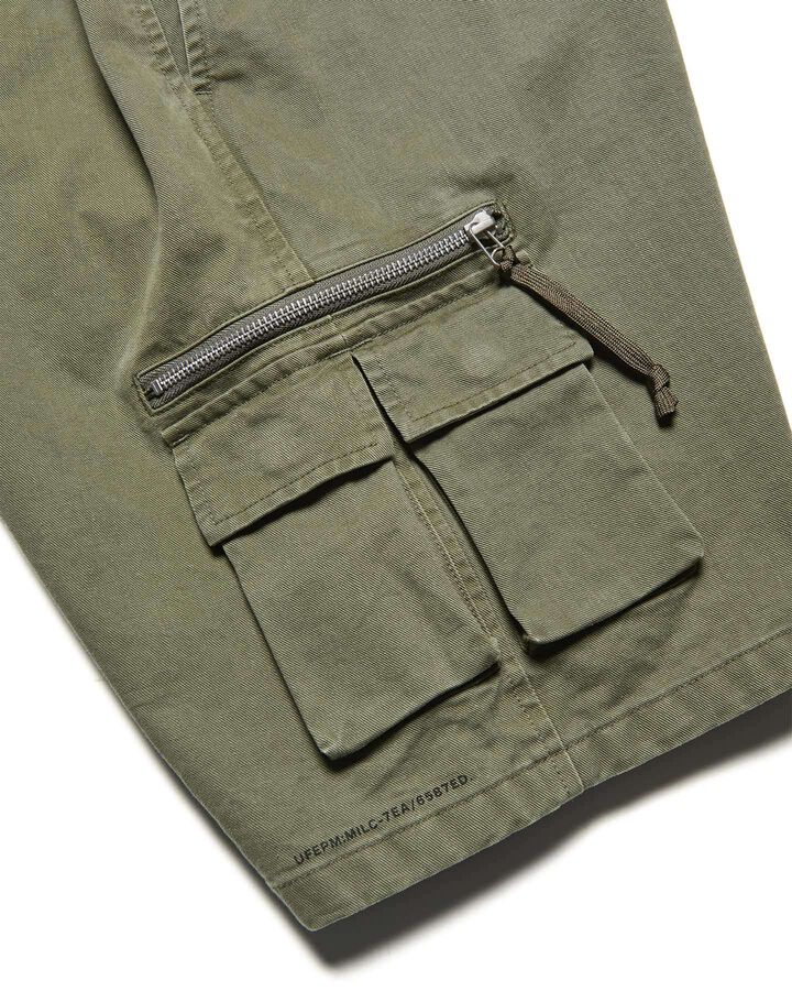 MILITARY FIELD CARGO SHORTS,KHAKI, medium image number 3