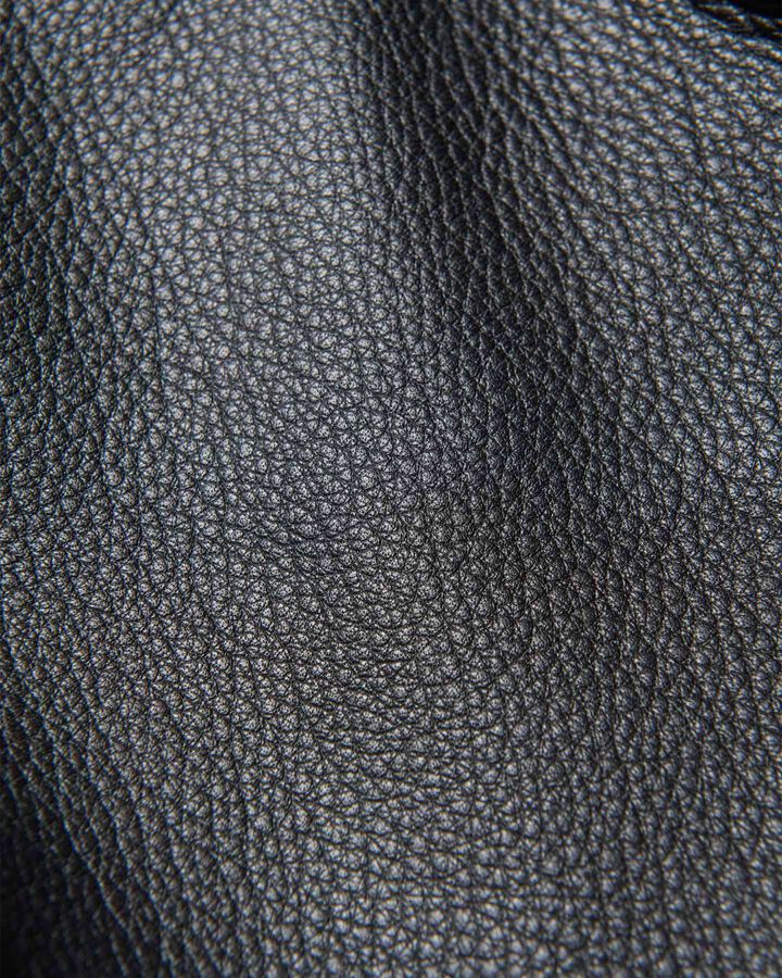 LEATHER HELMET BAG,BLACK, medium image number 4