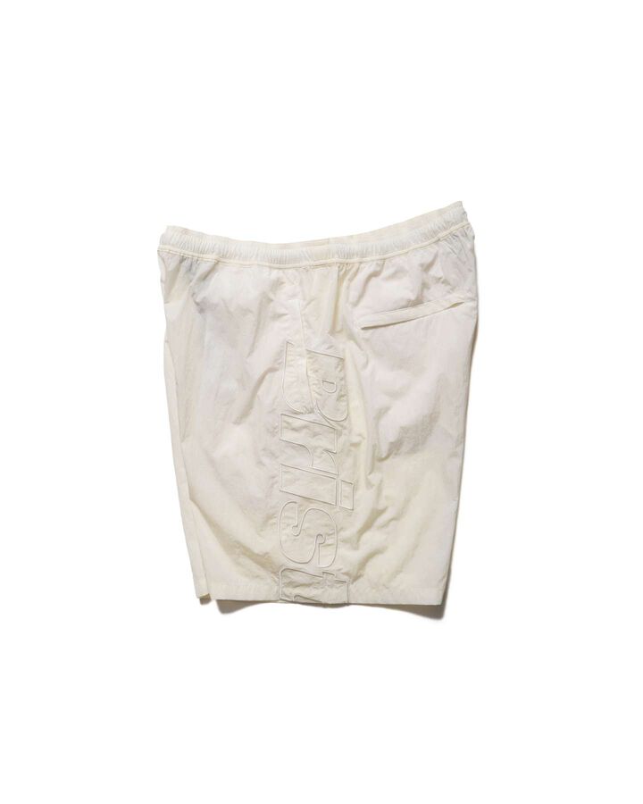 BIG LOGO NYLON EASY SHORTS,OFF WHITE, medium image number 1