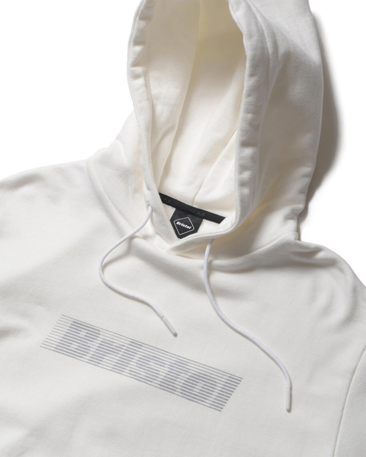 EFFECT LINE LOGO TEAM SWEAT HOODIE,OFF WHITE, large image number 2
