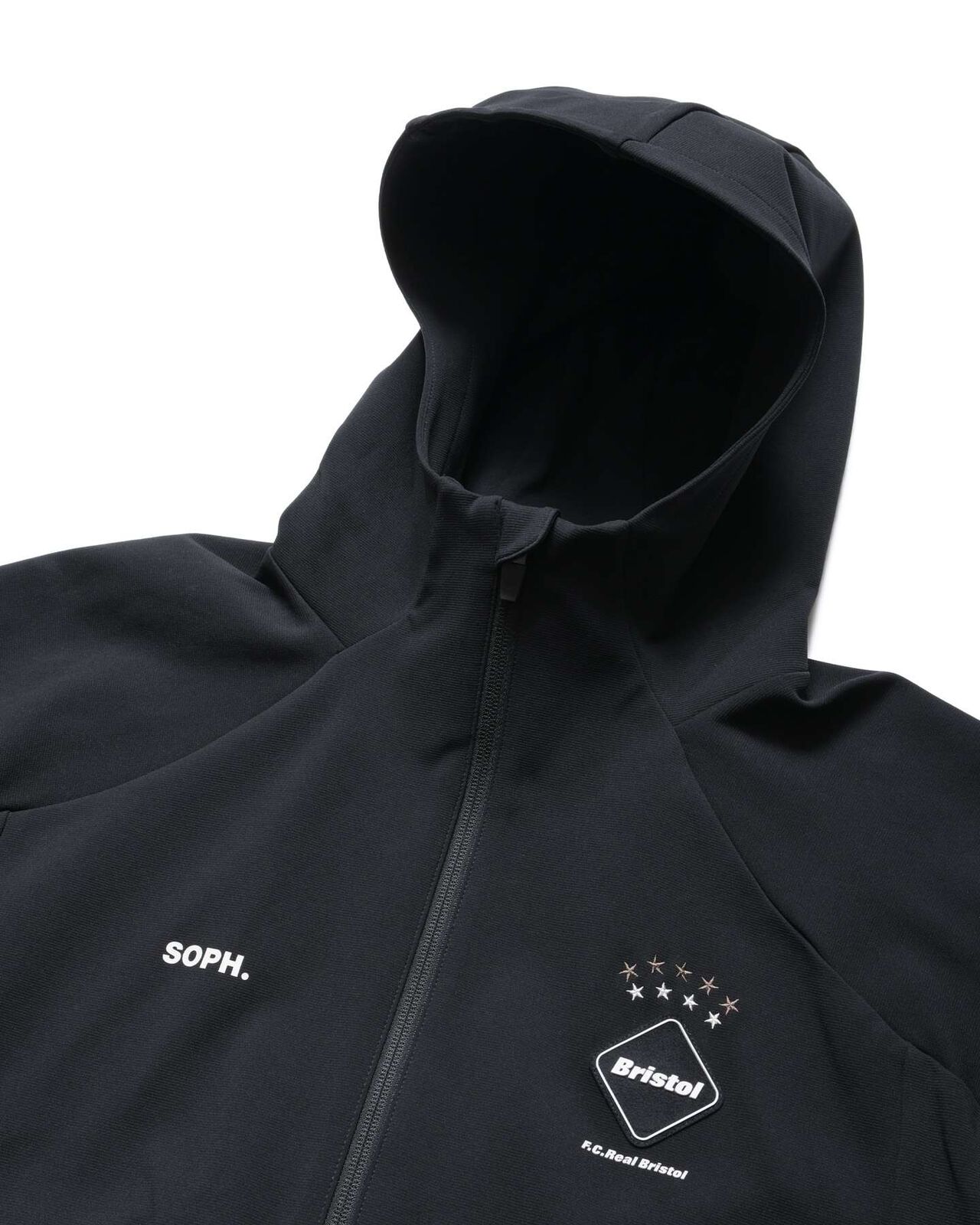 PDK HOODED BLOUSON,BLACK, large image number 2