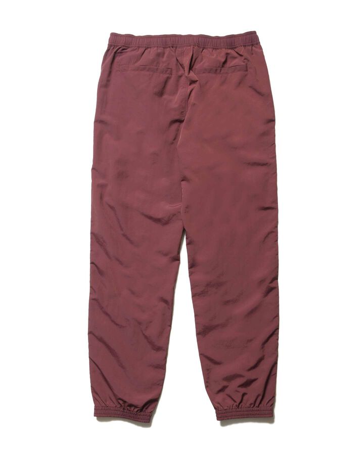 NYLON EASY PANTS,BURGUNDY, medium image number 1