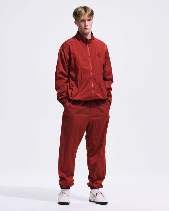 BIG LOGO NYLON EASY PANTS,RED, medium image number 7