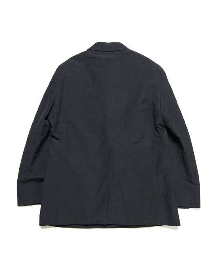 LINEN WOOL RELAX FIT 1BUTTON BLAZER,BLACK, medium image number 1