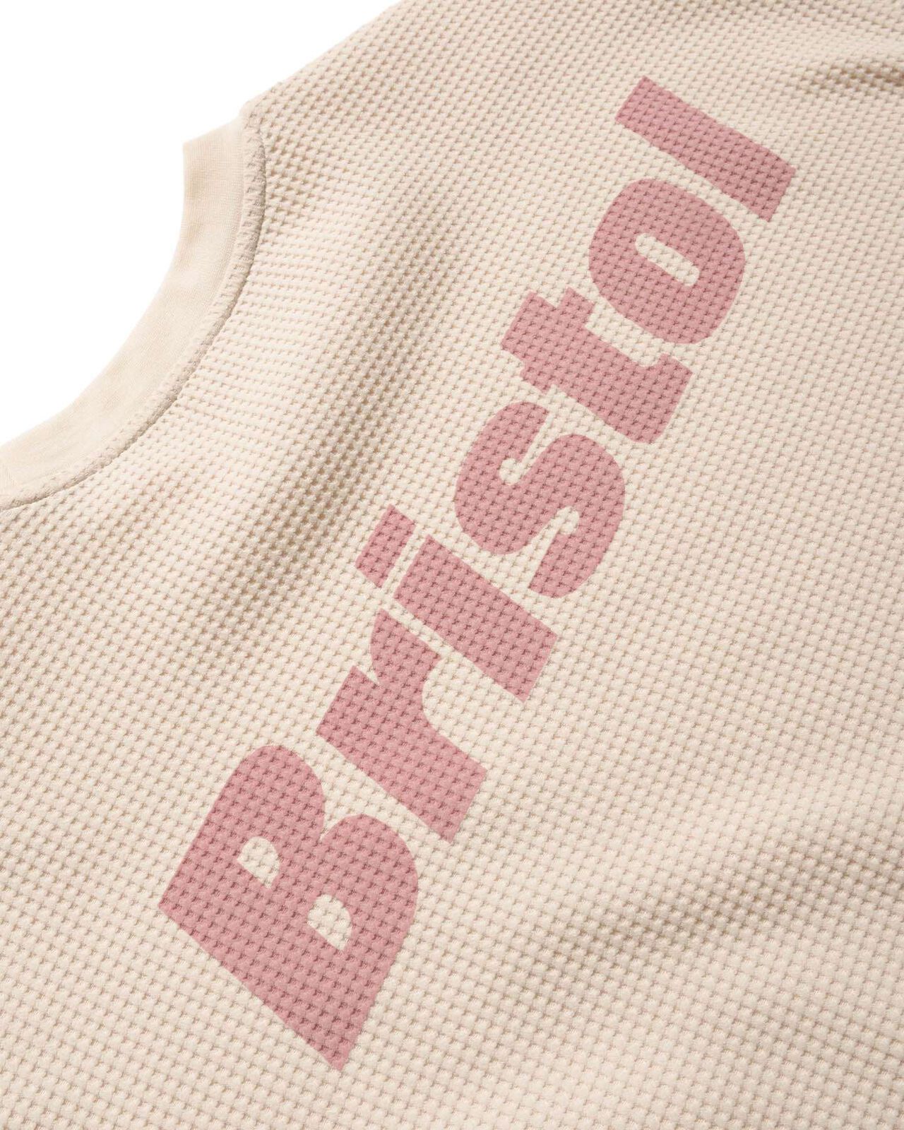 TECH WAFFLE S/S LOUNGE TOP,OFF WHITE, large image number 3