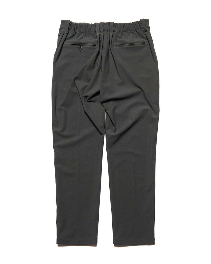 4-WAY STRETCH SLIM-FIT SHIRRING SLACKS,CHARCOAL GRAY, medium image number 1