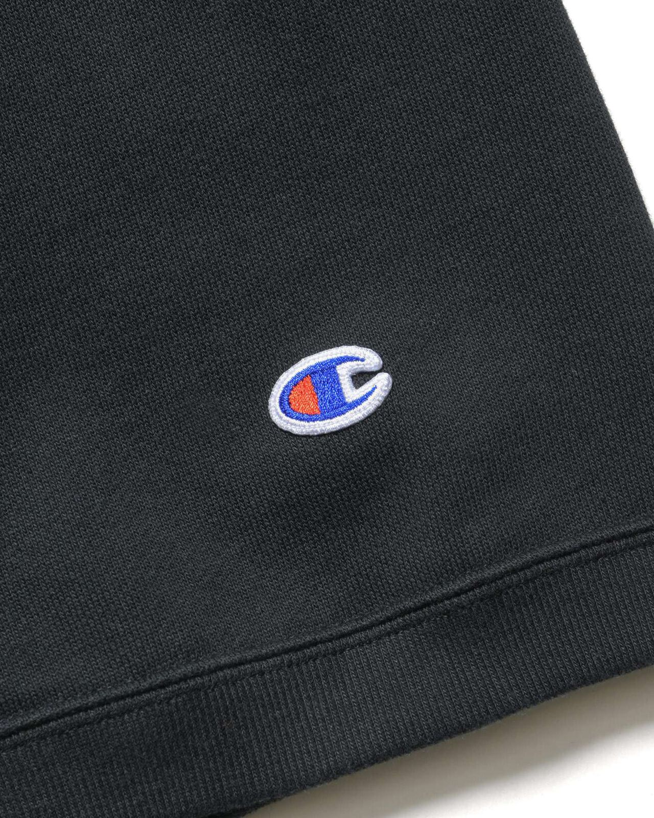 Champion REVERSE WEAVE BASIC S/S CREWNECK SWEAT,BLACK, large image number 3