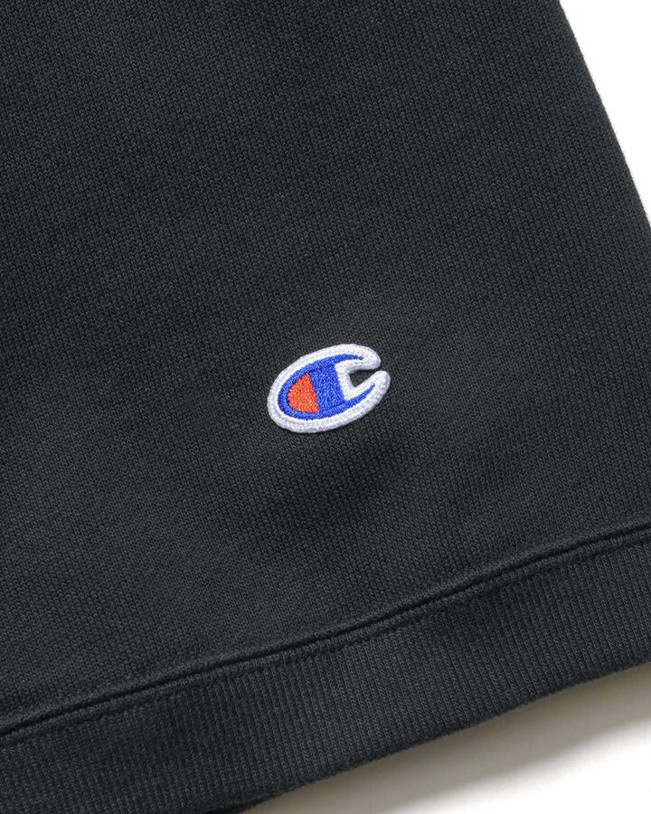 Champion REVERSE WEAVE BASIC S/S CREWNECK SWEAT,BLACK, medium image number 3