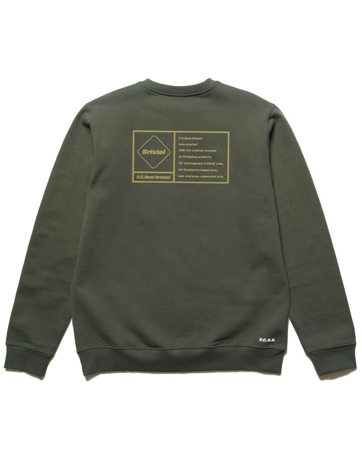 SIGNATURE CREWNECK SWEAT,GREEN, medium image number 1