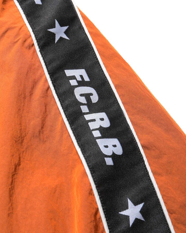 NYLON CHAMBRAY PRACTICE HOODED JACKET,ORANGE, medium image number 3