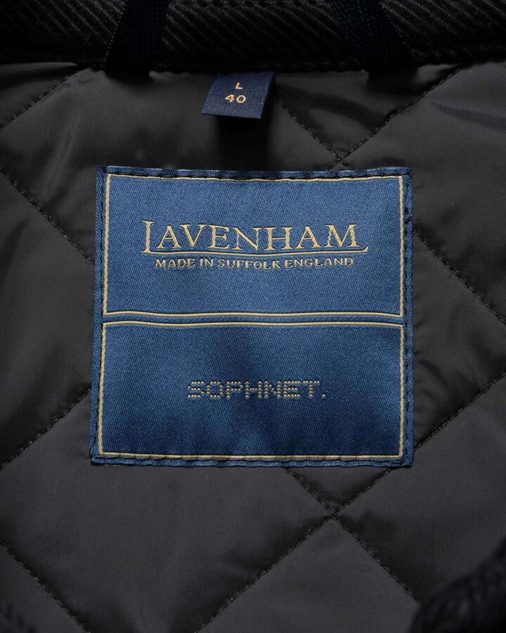 LAVENHAM OVERSIZED DENHAM,BLACK, medium image number 2