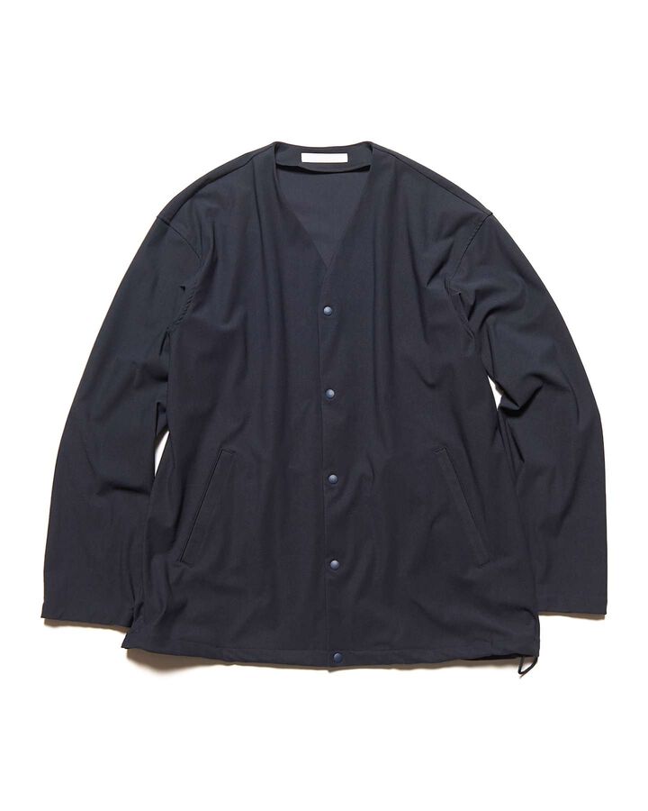4-WAY STRETCH CARDIGAN,NAVY, medium
