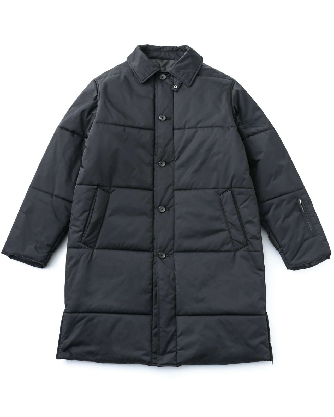 PADDED COAT,BLACK, large image number 0