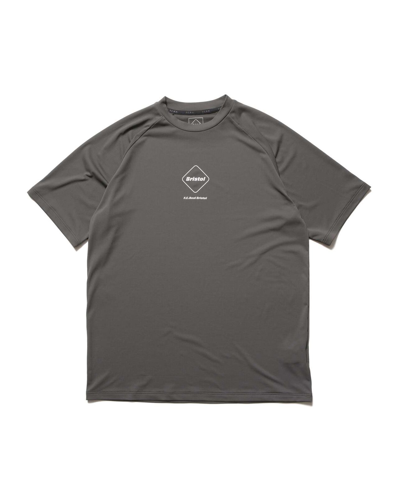 S/S TRAINING TOP&SHORTS,CHARCOAL GRAY, large image number 1