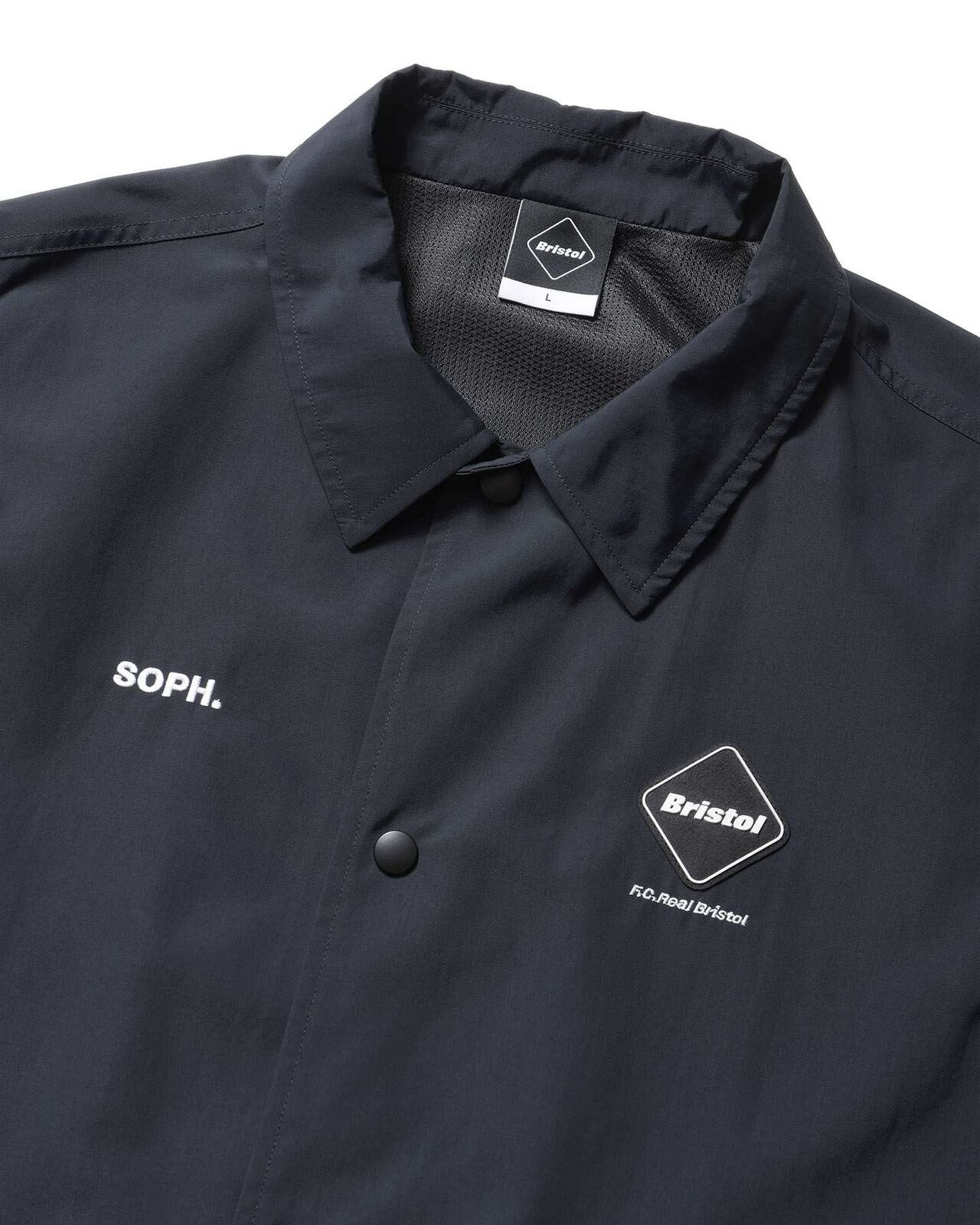 SUPPLEX NYLON COACH JACKET,BLACK, large image number 2