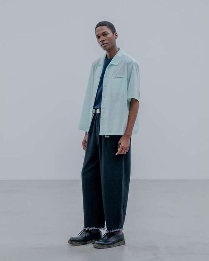 S/S ITALIAN COLLAR SHIRT,A, medium image number 7