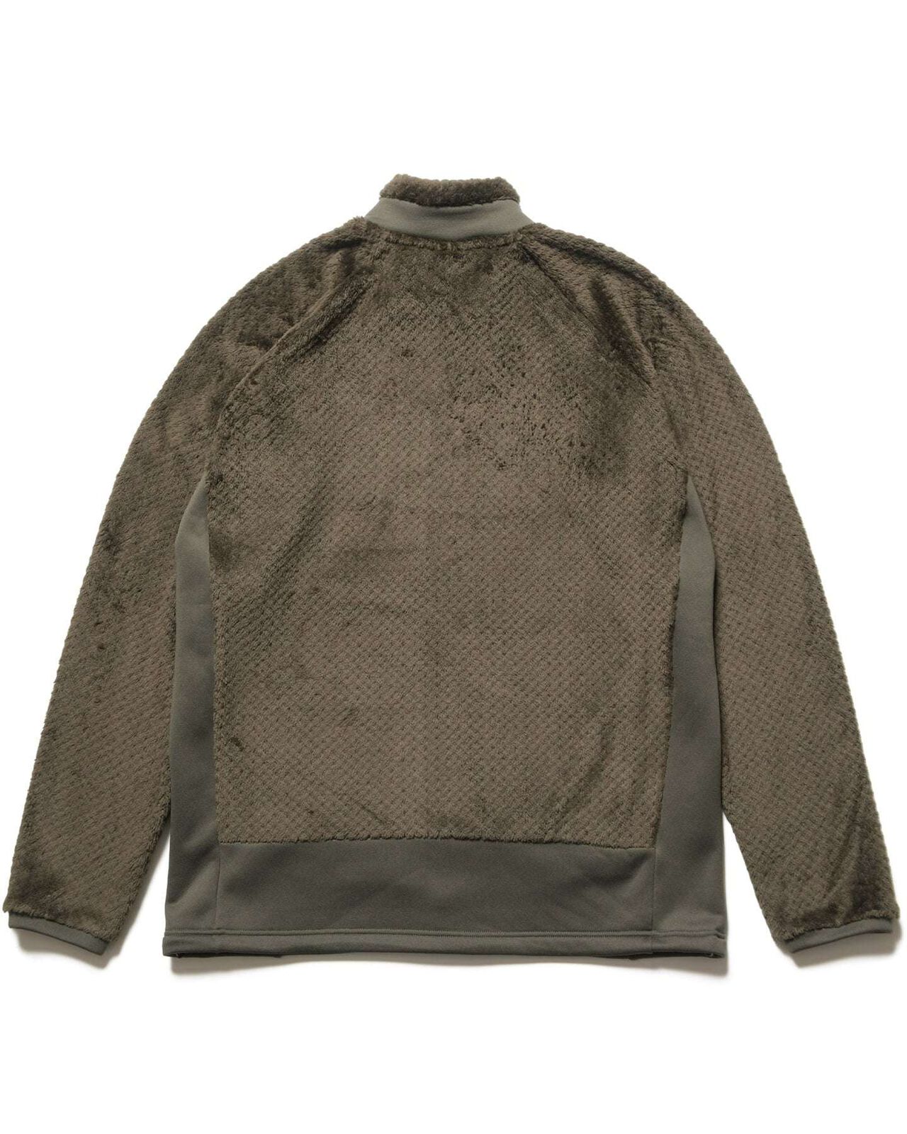 POLARTEC HYBRID STAND COLLAR JACKET,KHAKI, large image number 1