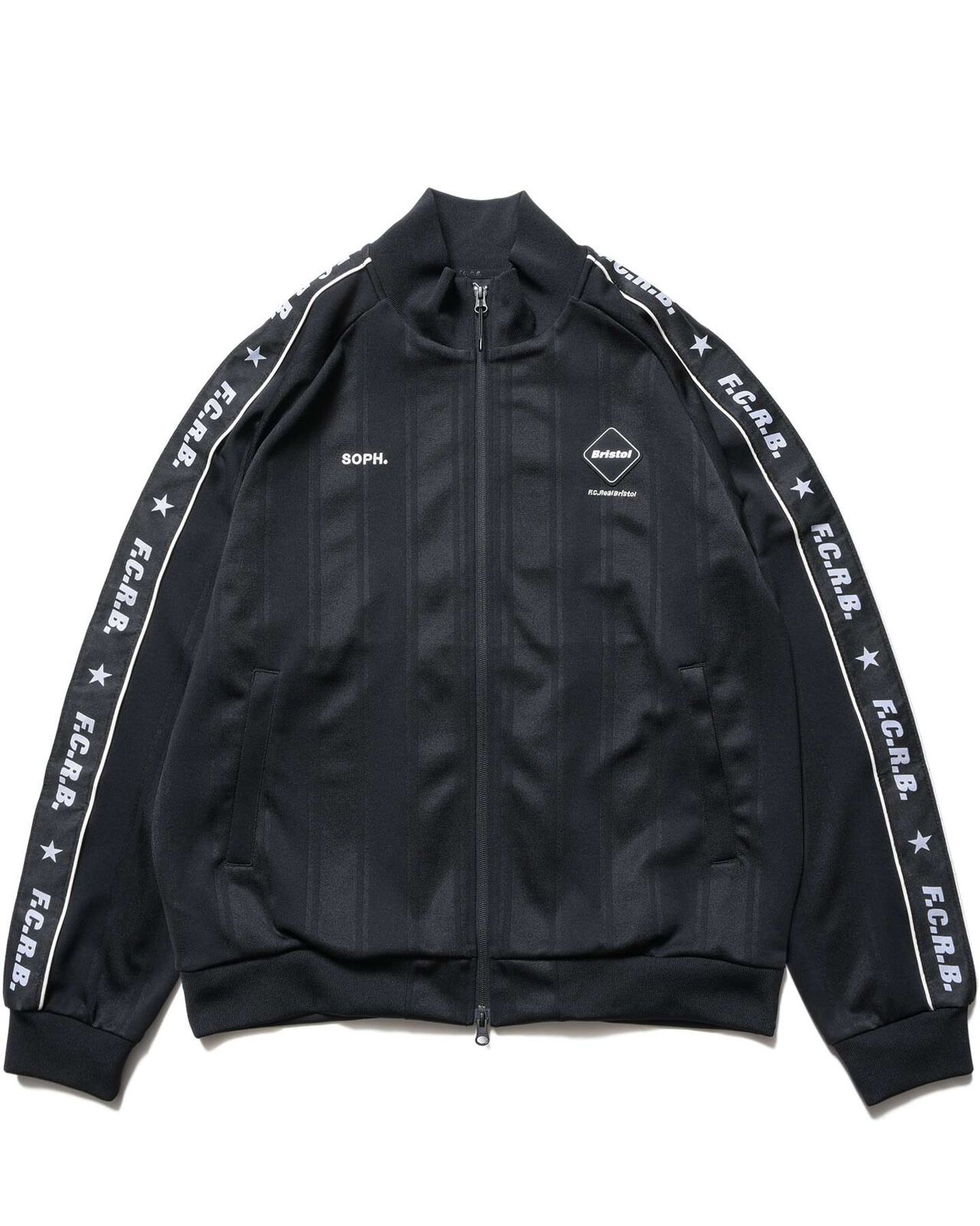 SHADOW WEAVE STRIPE JACKET,BLACK, large image number 0