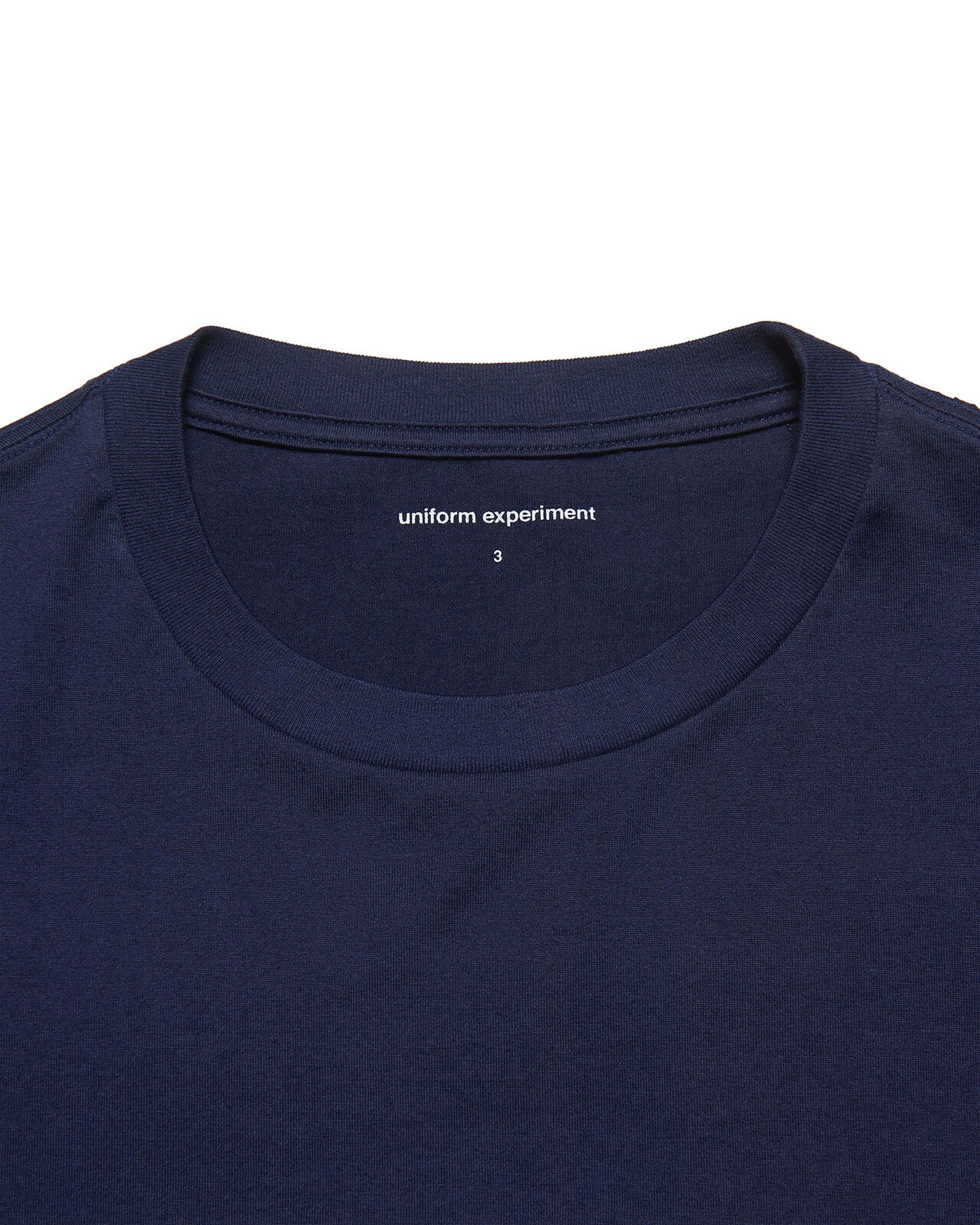 STENCIL LOGO TEE,NAVY, large image number 4