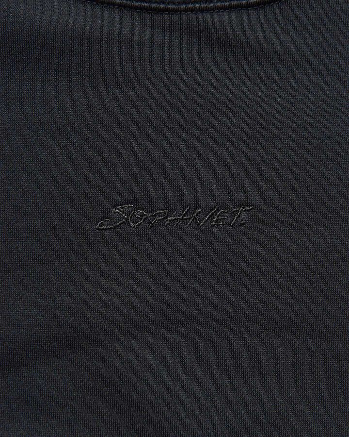 EMBROIDERY SWEATSHIRT,BLACK, medium image number 3