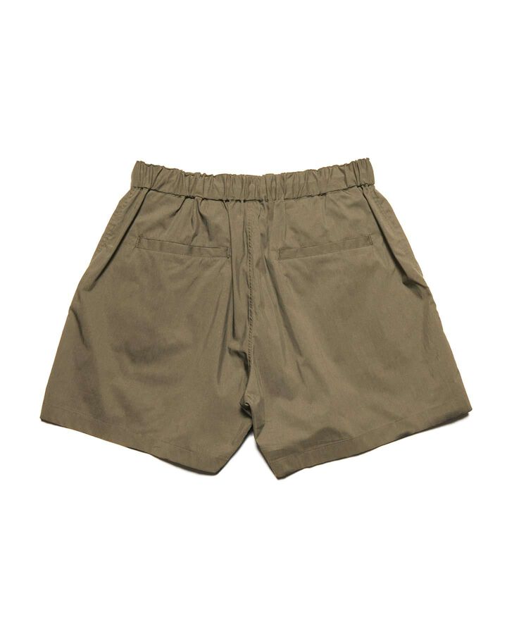 LIGHT POPLIN WIDE SHORTS,KHAKI, medium image number 1