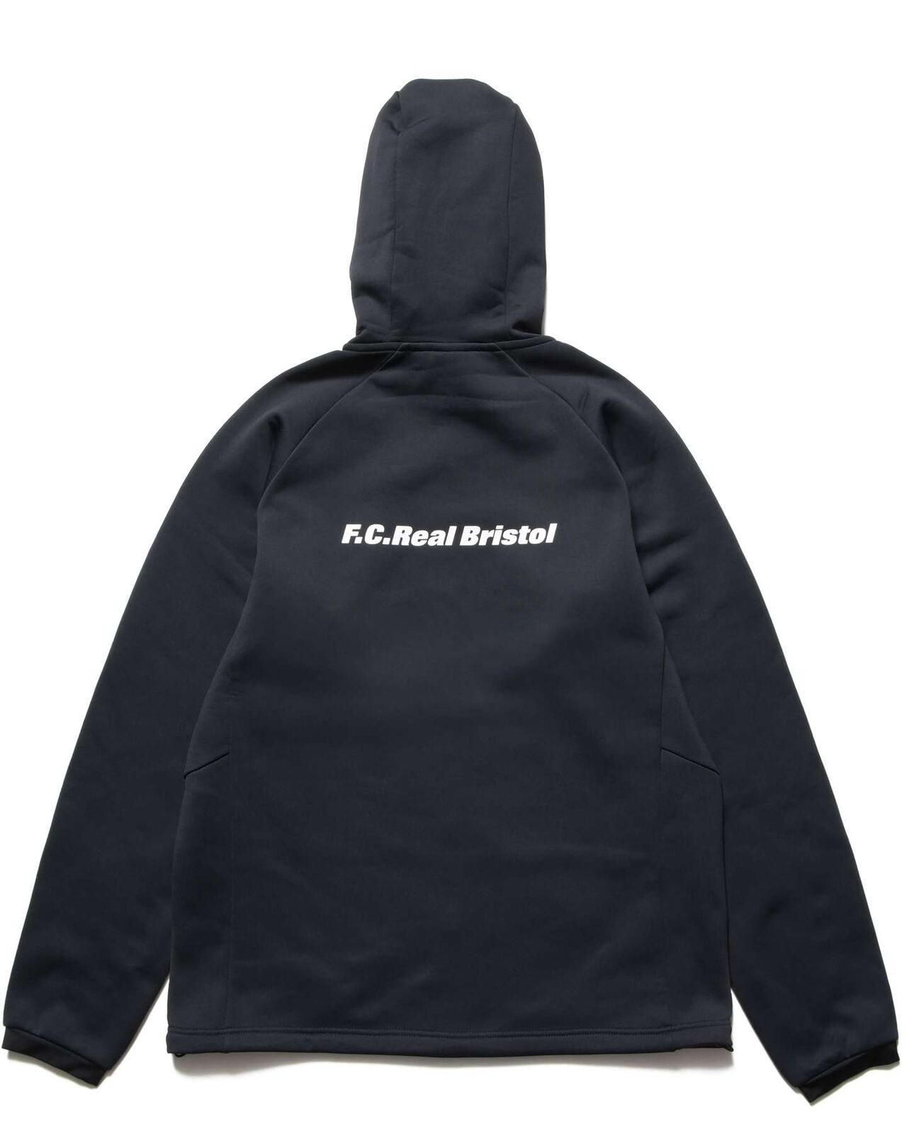 STRETCH FLEECE GAITER HOODIE,BLACK, large image number 0