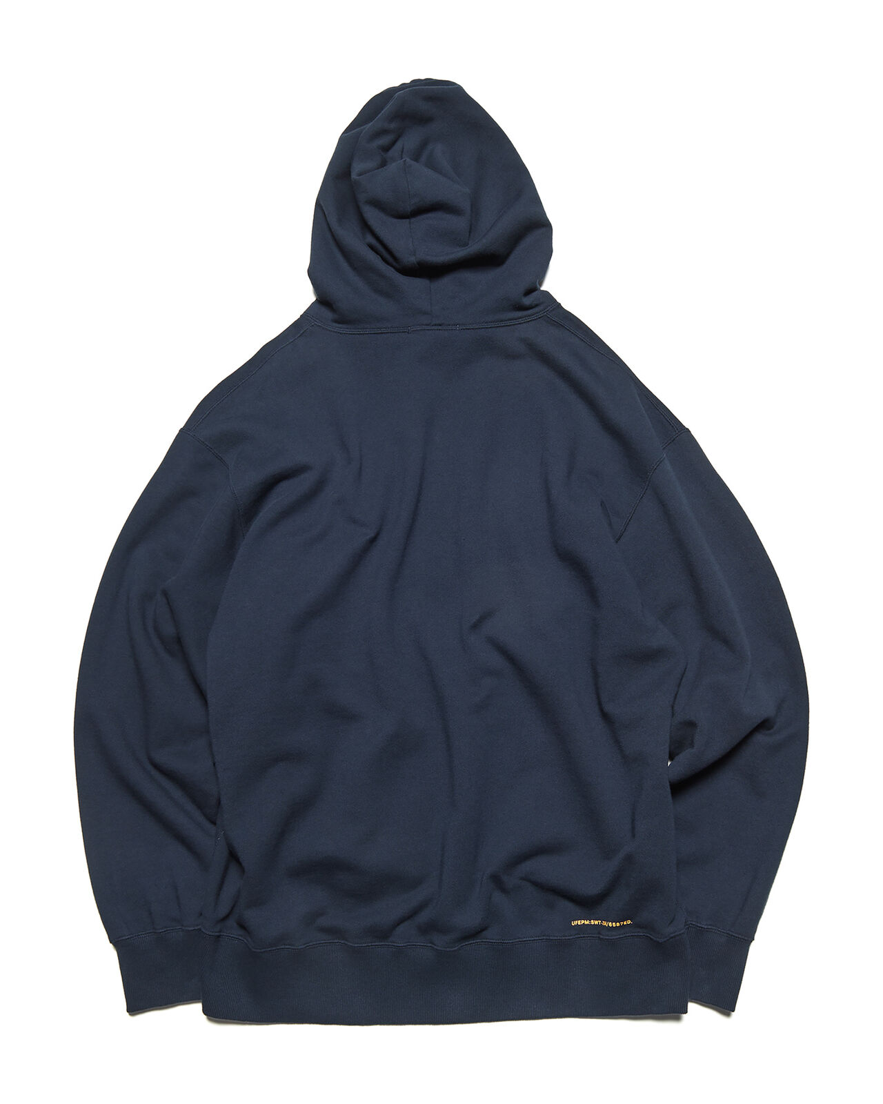 LOOSE SWEAT HOODIE,NAVY, large image number 1