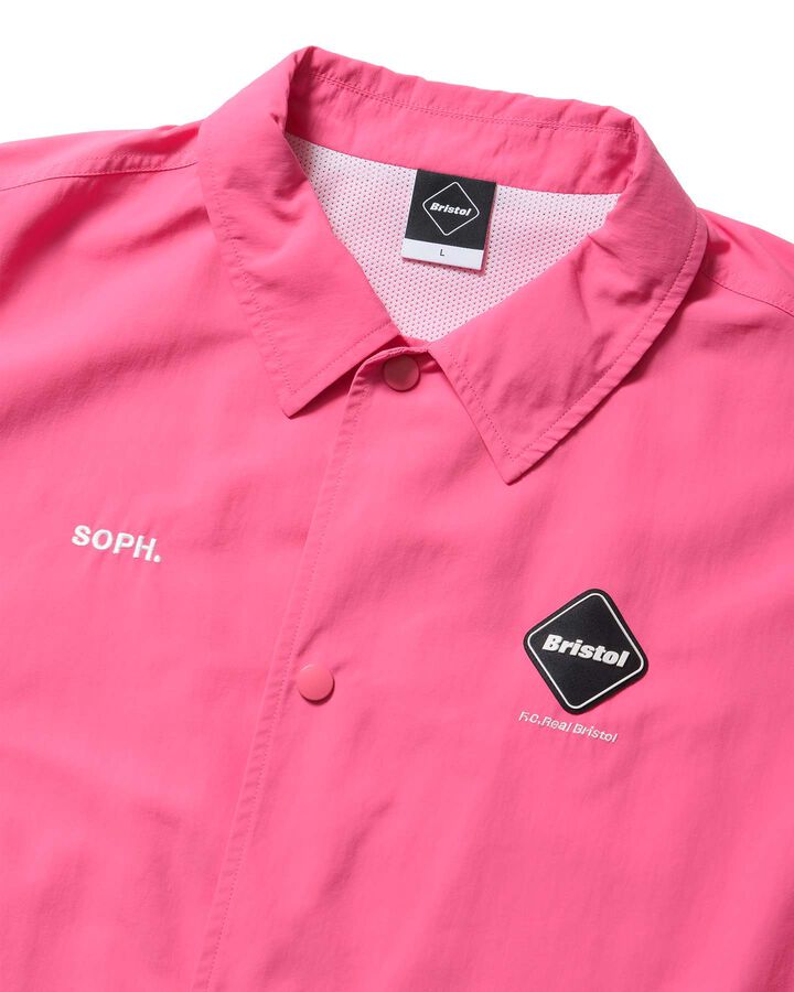 SUPPLEX NYLON COACH JACKET,PINK, medium image number 2
