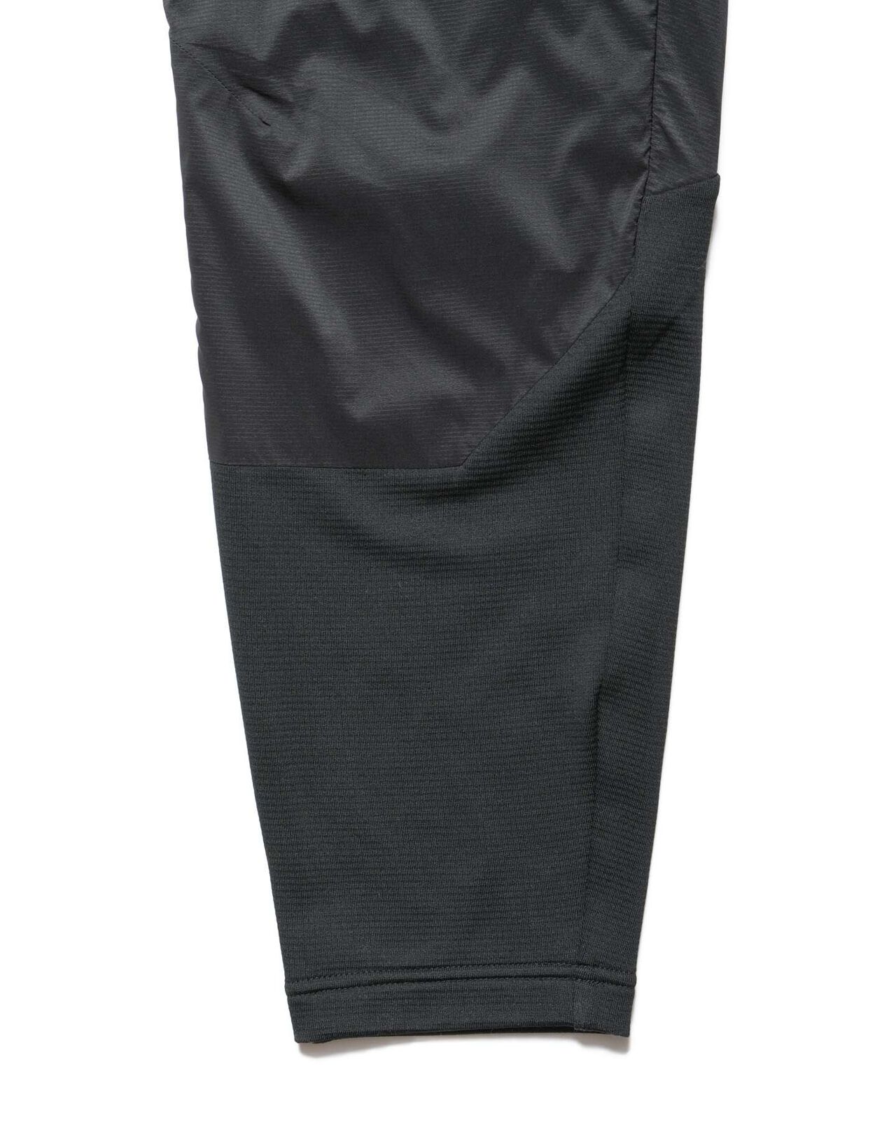GRID FLEECE HYBRID PANTS,BLACK, large image number 4