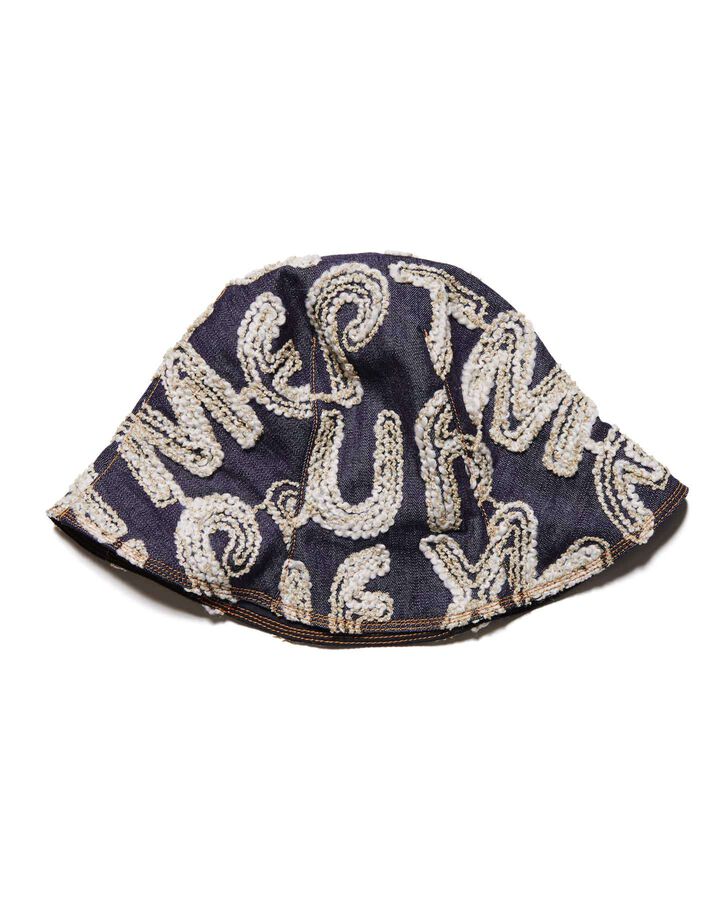OVERFLOW DENIM REVERSIBLE HAT,INDIGO, medium image number 2